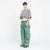 Cargo Multi-Pocket Pants - Washed Green