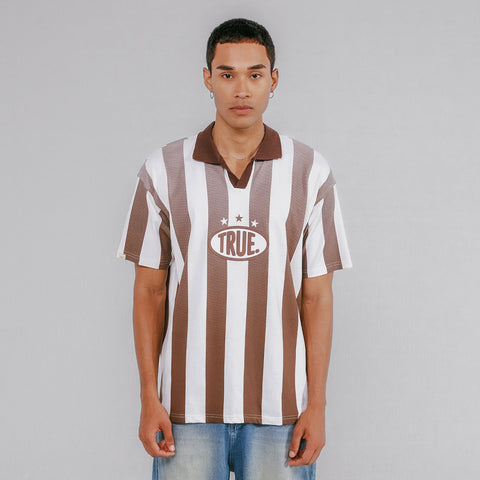 Paraíso Oversized Soccer T-Shirt - Brown