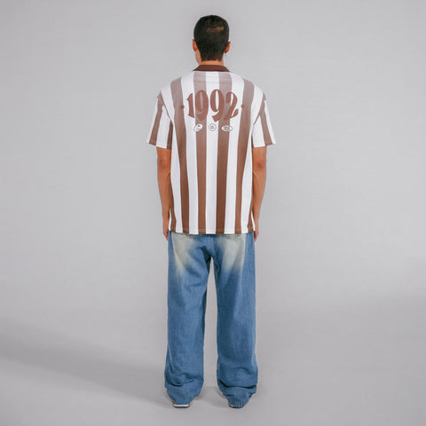 Paraíso Oversized Soccer T-Shirt - Brown