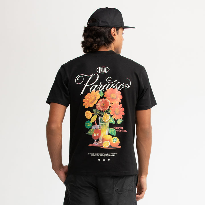 Paraíso Regular T-Shirt - Black