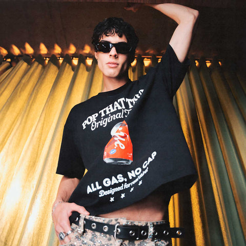 Pop Taste Boxy Tee - Black