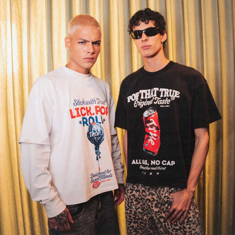 Pop Taste Boxy Tee - Black