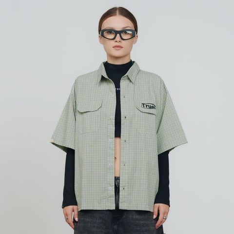 Prelude Button-Up Shirt - Olive Green