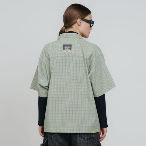 Prelude Button-Up Shirt - Olive Green