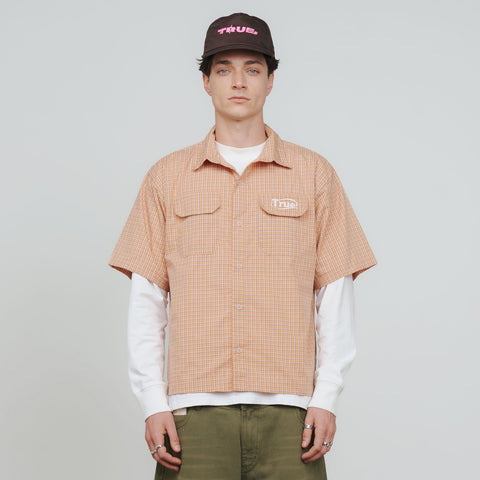 Prelude Button-Up Shirt - Terracota