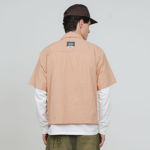 Prelude Button-Up Shirt - Terracota