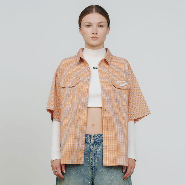 Prelude Button-Up Shirt - Terracota