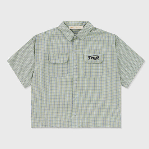 Prelude Button-Up Shirt - Olive Green