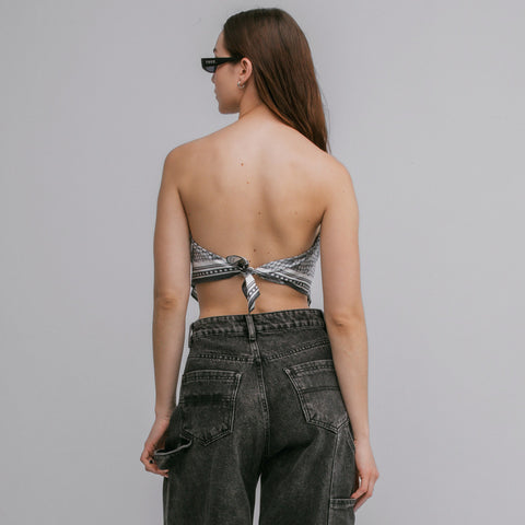 Python Bandana - Gray