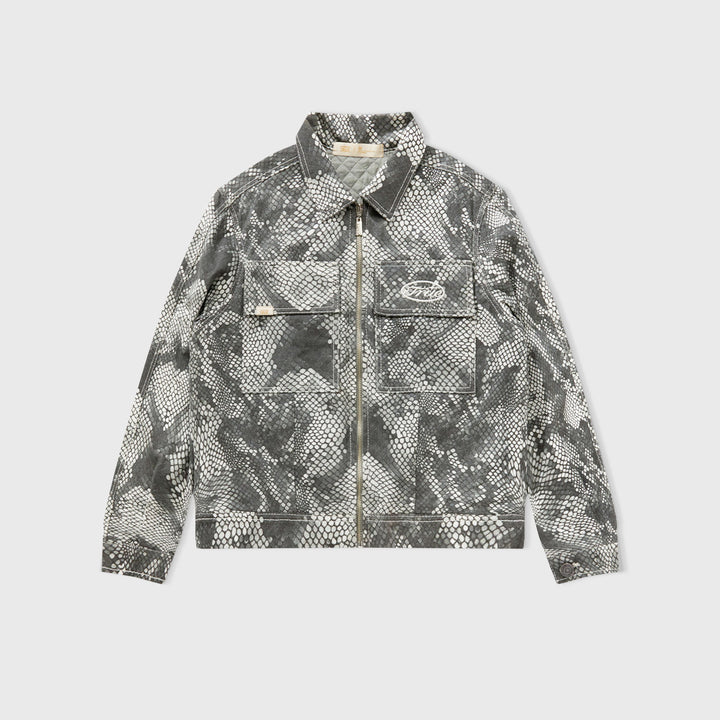 Python Drill Light Jacket - Gray
