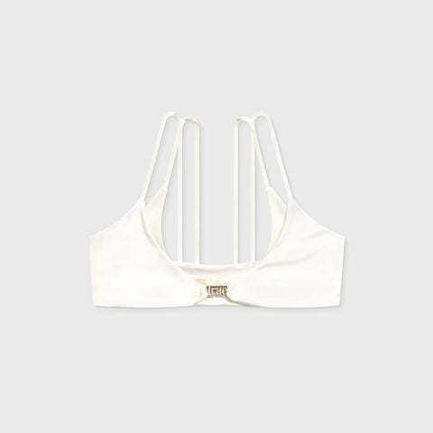 Race Double Strap Top - Cream