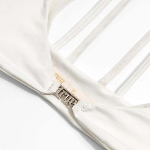 Race Double Strap Top - Cream