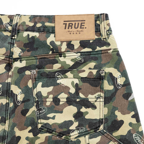 Racing Camo Carpenter Pants - Green