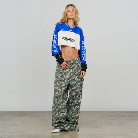 Racing Camo Carpenter Pants - Green