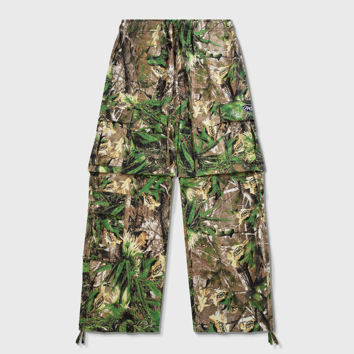 Self Growth Convertible Cargo Pants - Green