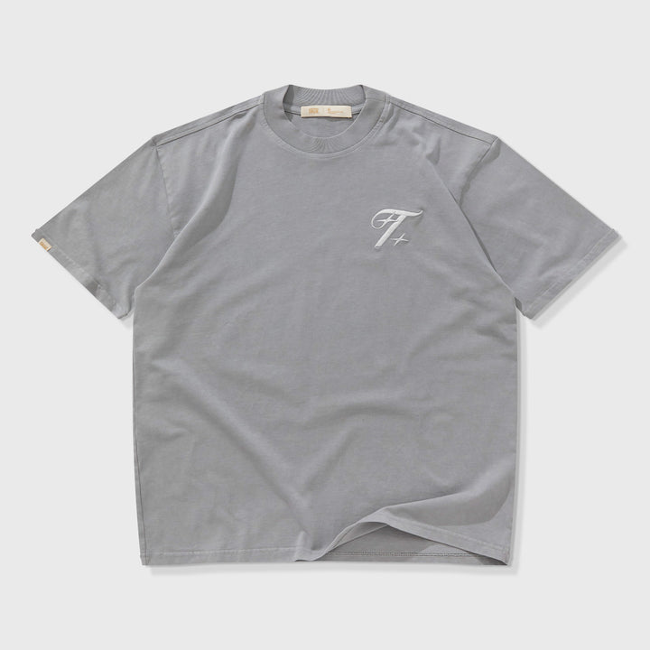 Shadow Oversized T-Shirt - Washed Gray
