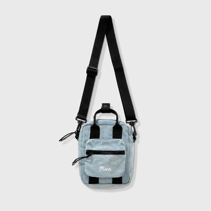 Sidekick Denim Crossbody Bag - Blue
