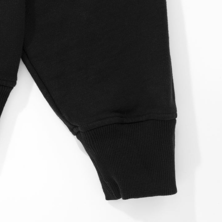 Classic Zipper Hoodie - Black