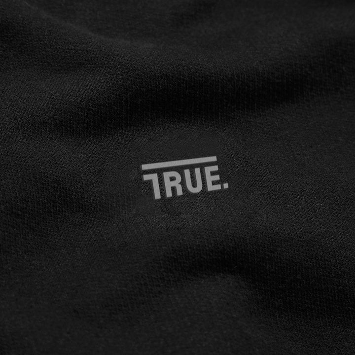 Classic Zipper Hoodie - Black