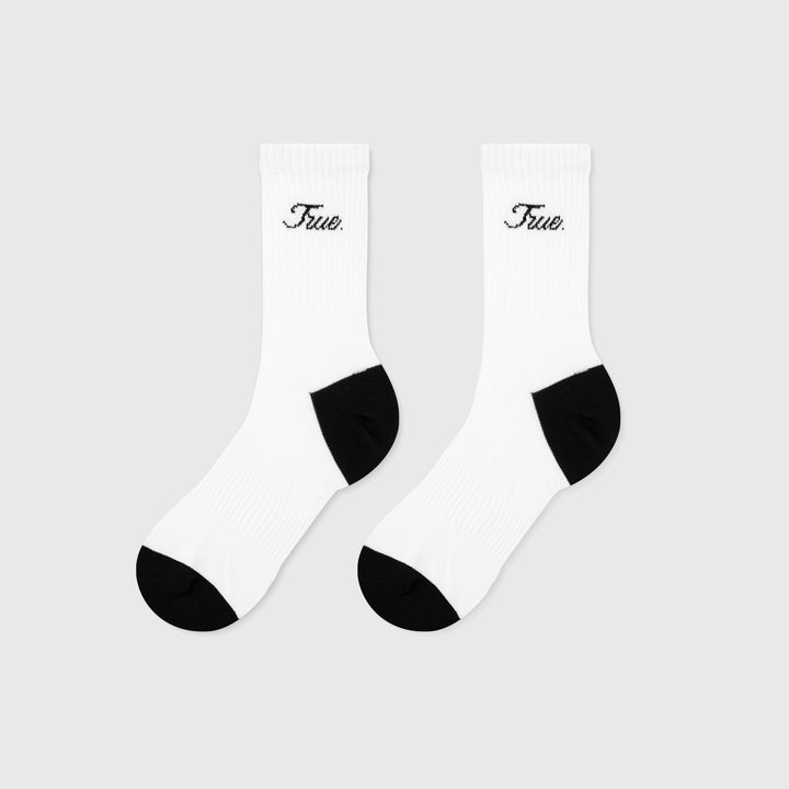 Signature Crew Socks - Black