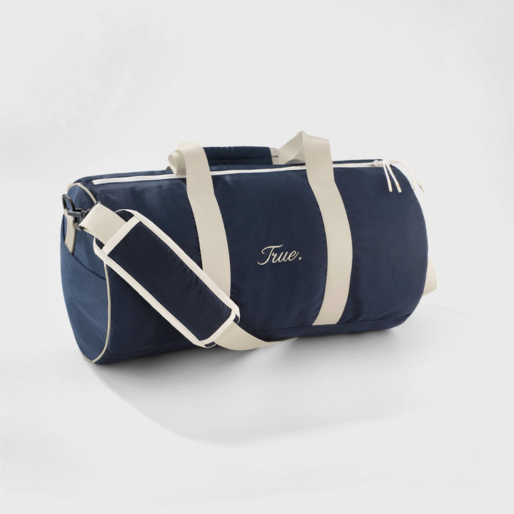 Signature Duffle Bag - Dark Blue