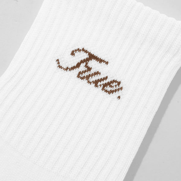 Signature Socks - White