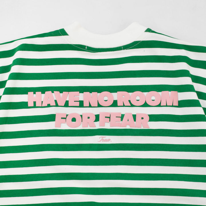 Striped No Fear Tee - Green