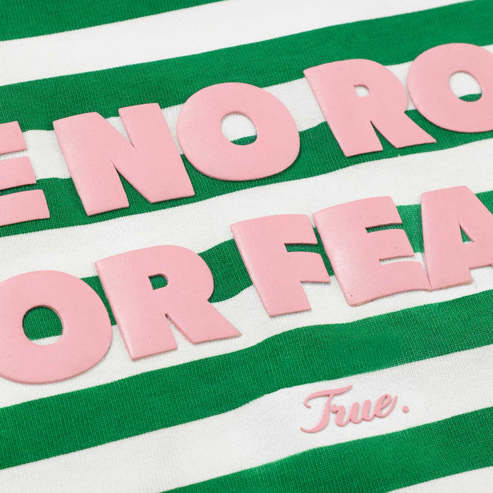 Striped No Fear Tee - Green