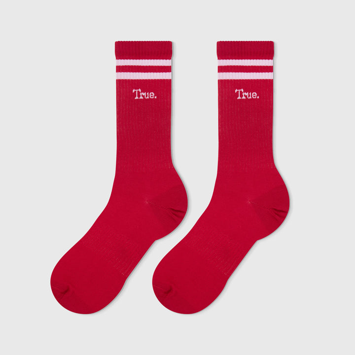 Striped Socks - Red