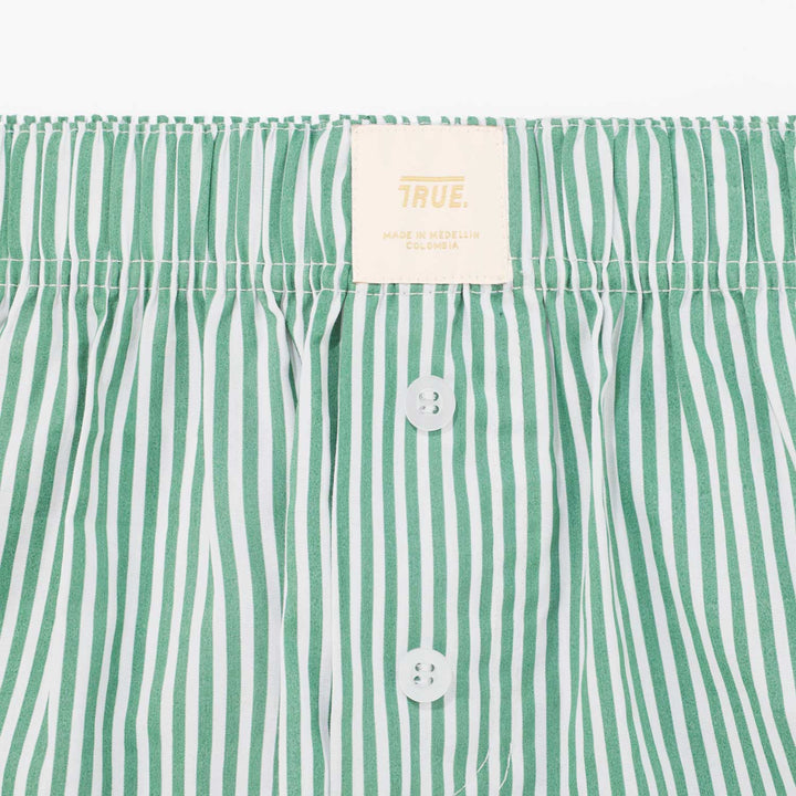 Striped Boxer -Green