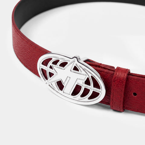 Texture Belt - Red