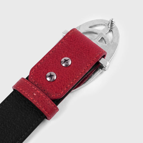 Texture Belt - Red