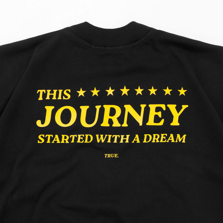 The Journey Oversized T-Shirt - Black