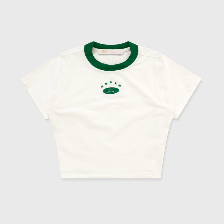 The Journey Baby Tee - Cream