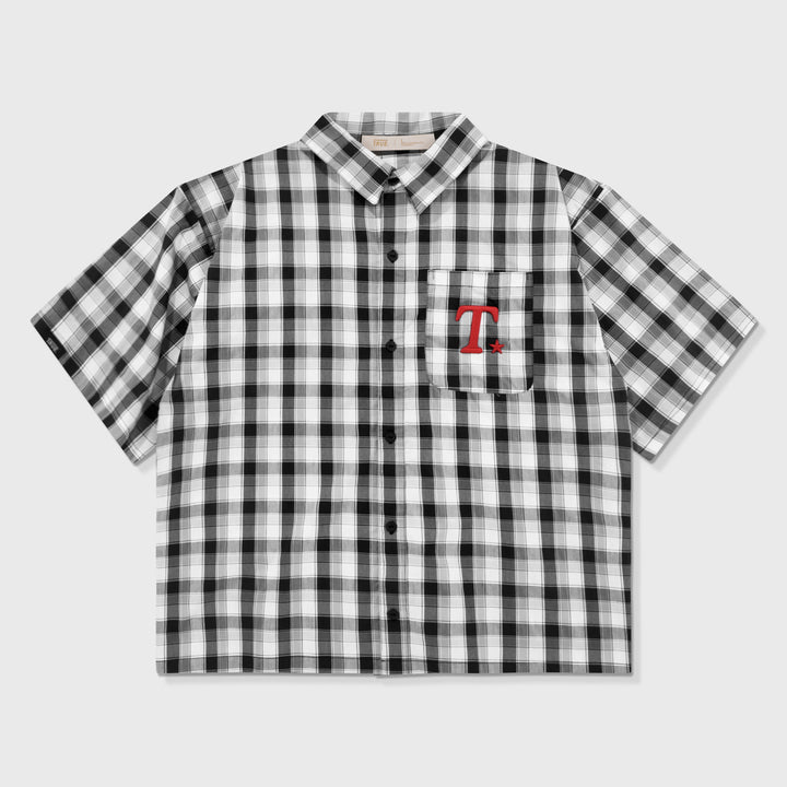 The Journey Plaid Shirt - Dark Gray