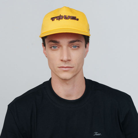 Too Bright Golfer Cap - Yellow