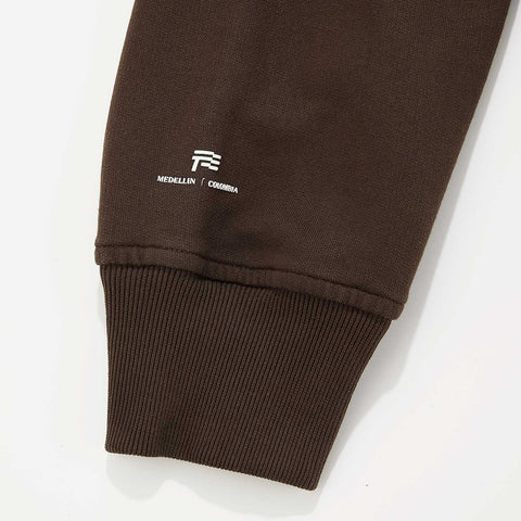 True Classic Hoodie - Brown