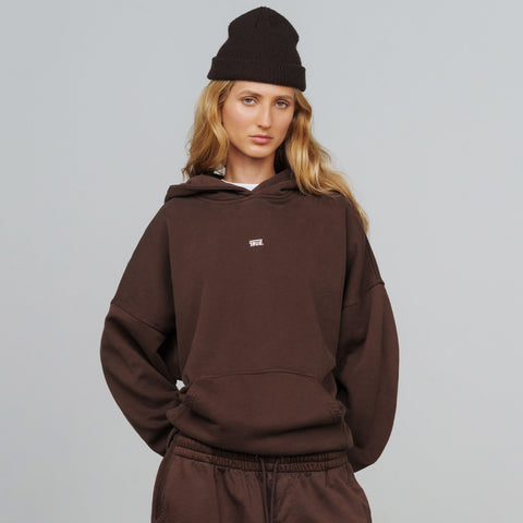 True Classic Hoodie - Brown