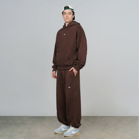 True Classic Hoodie - Brown