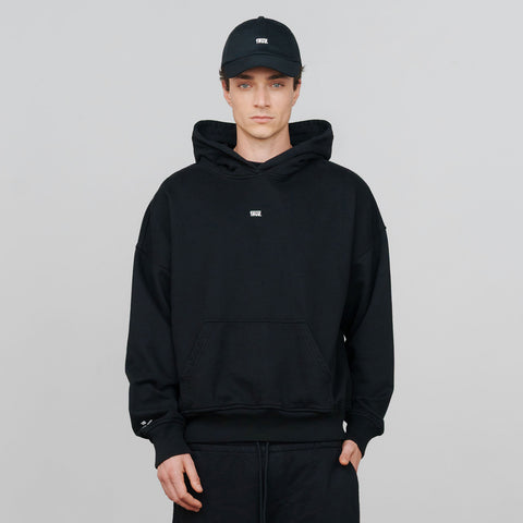 True Classic Hoodie - Deep Black