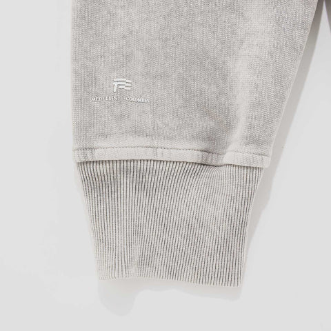 True Classic Hoodie - Washed Gray
