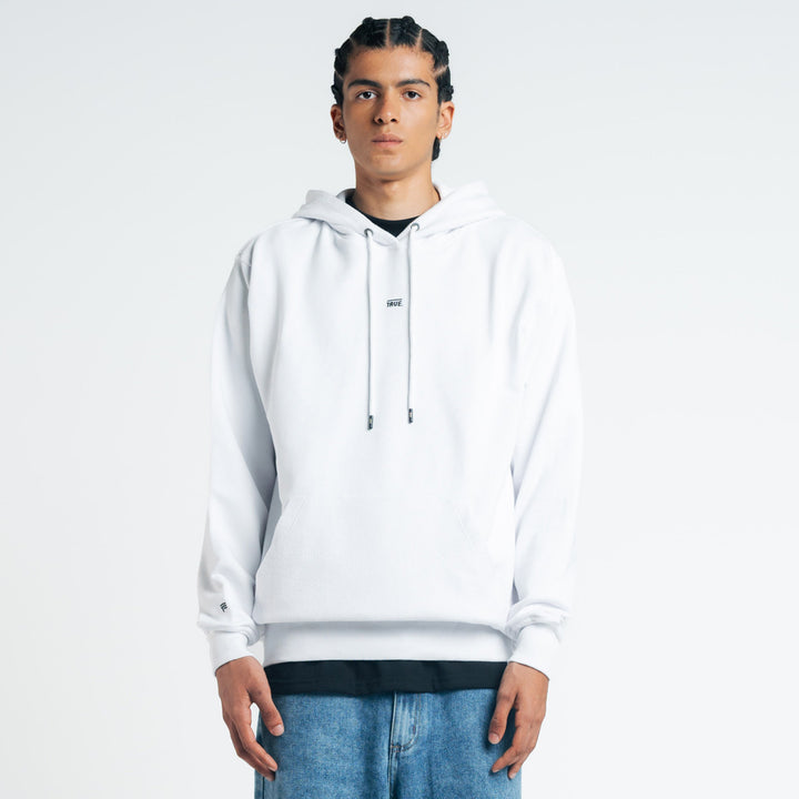 True Classic Hoodie - White