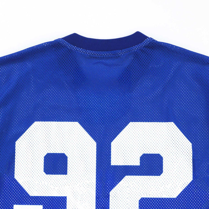 True Mesh Boxy Tee - Blue