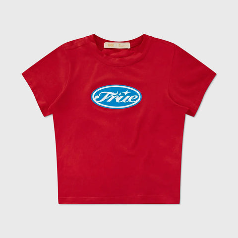 True Stamp Slim Tee - Red