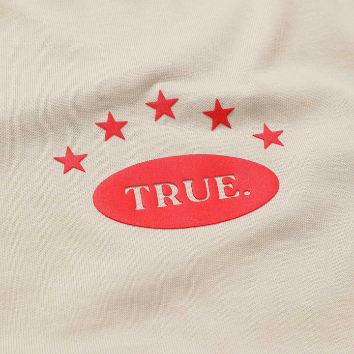 True Stars T-Shirt - Greige