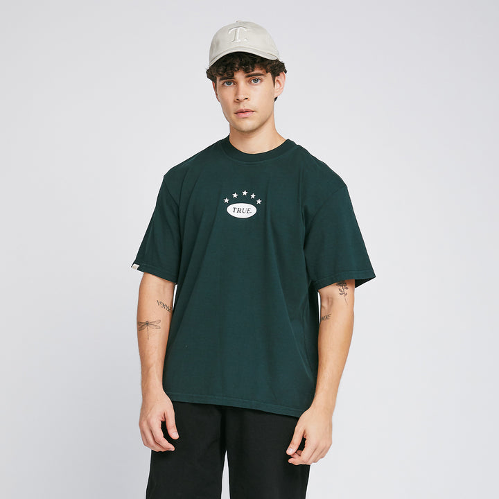 True Stars T-Shirt - Pine Green