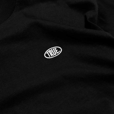 True Warm Oversized T-Shirt - Black