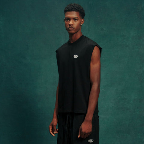True Warm Tank Top - Black