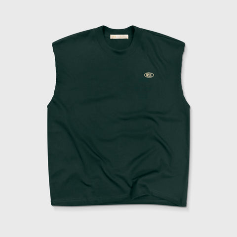 True Warm Tank Top - Pine Green