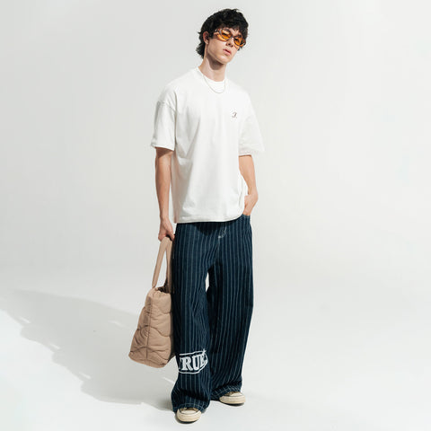 True Way Loose Fit T-Shirt - Cream